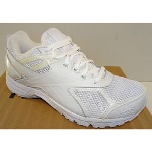 Men's REEBOK Quickchase SE CrossTrainers White Athletic Sneakers Size 6.5 & 7 4E